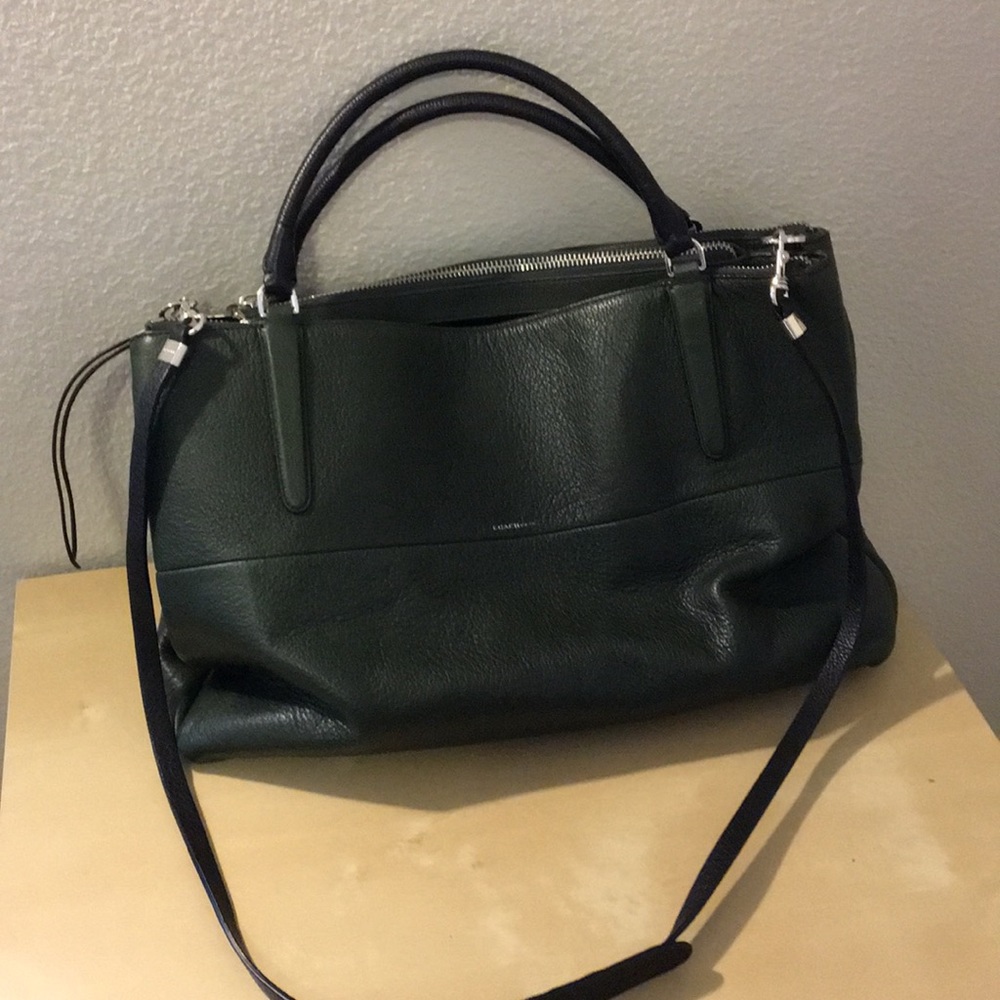 Leather Coach Bag